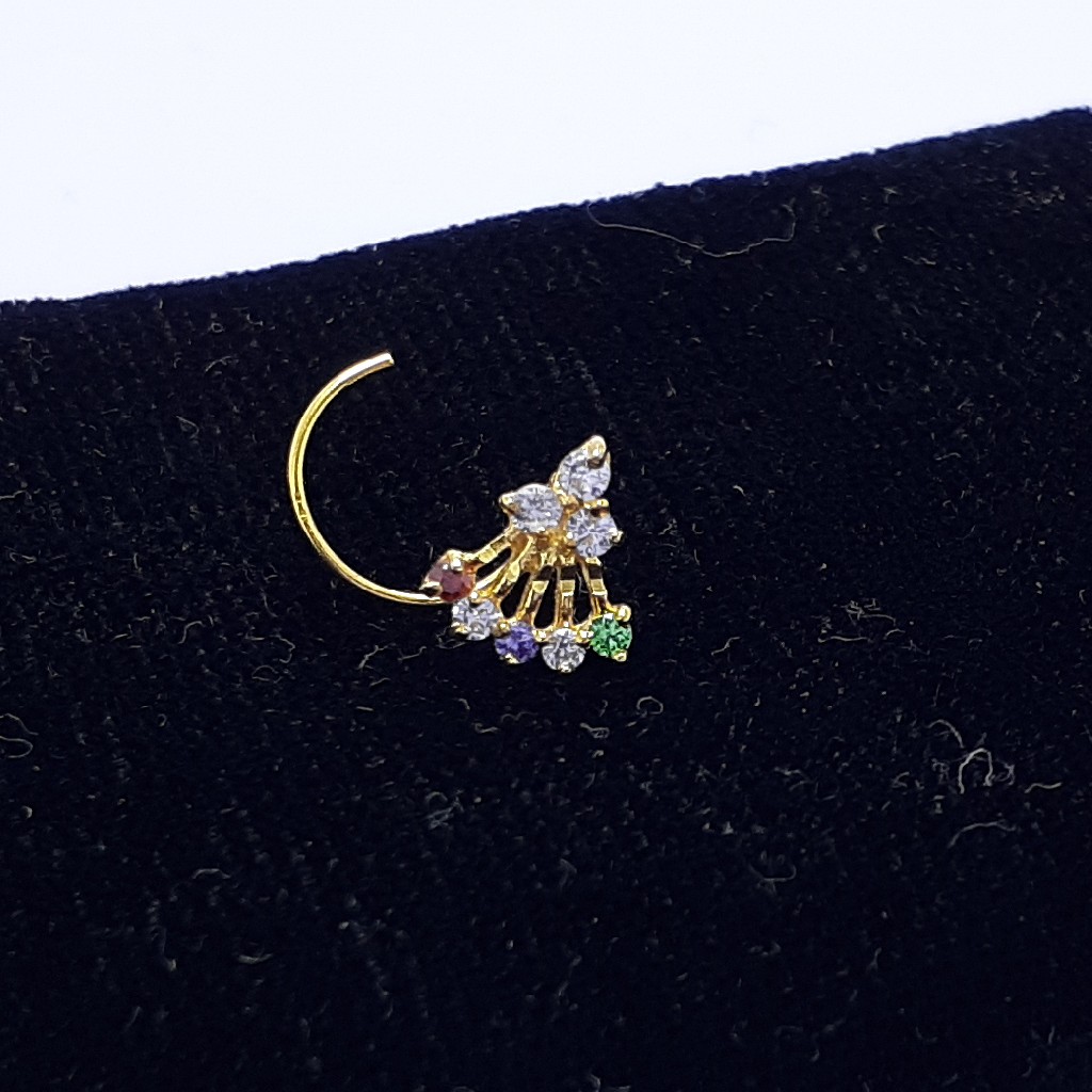 Gold Fancy Nosepin