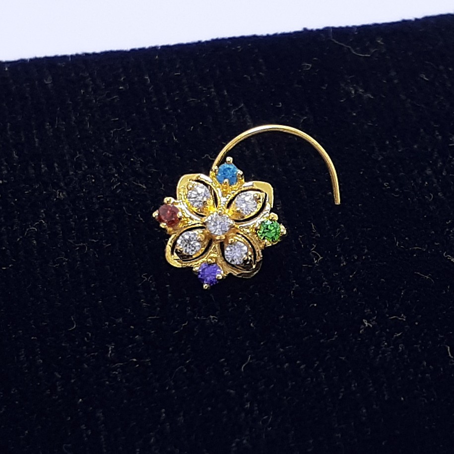 Gold Fancy Casting Nosepin