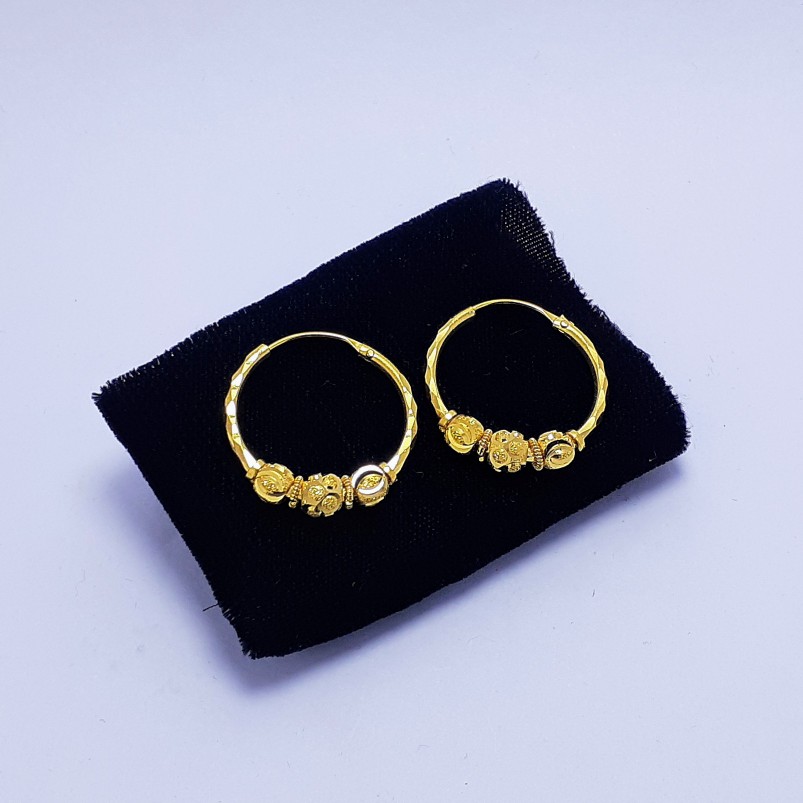 20Kt Gold Fancy Pipe Bali