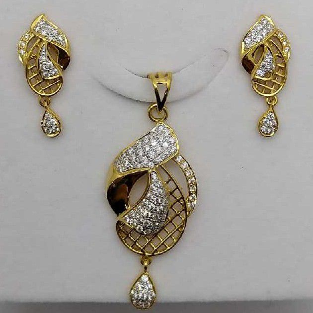 22k/916 Fancy Gold Pendant Set