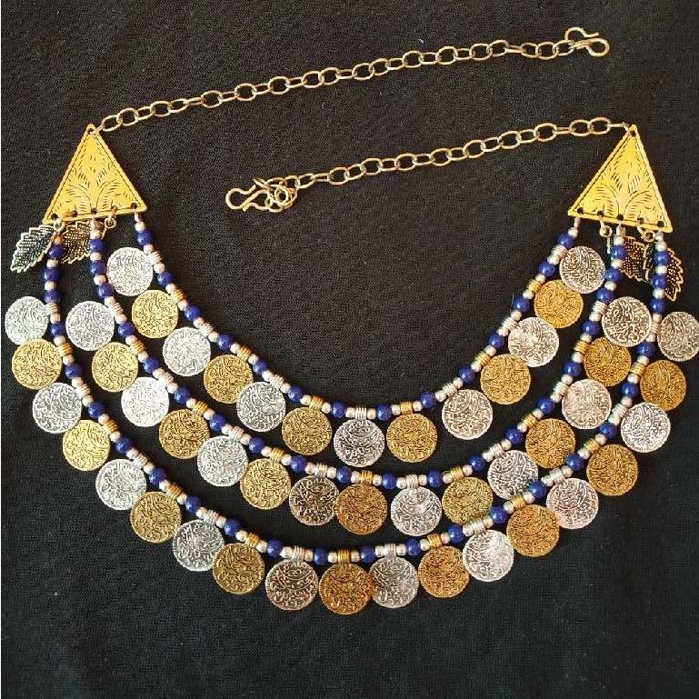 Fancy Unique N Tribal Necklace