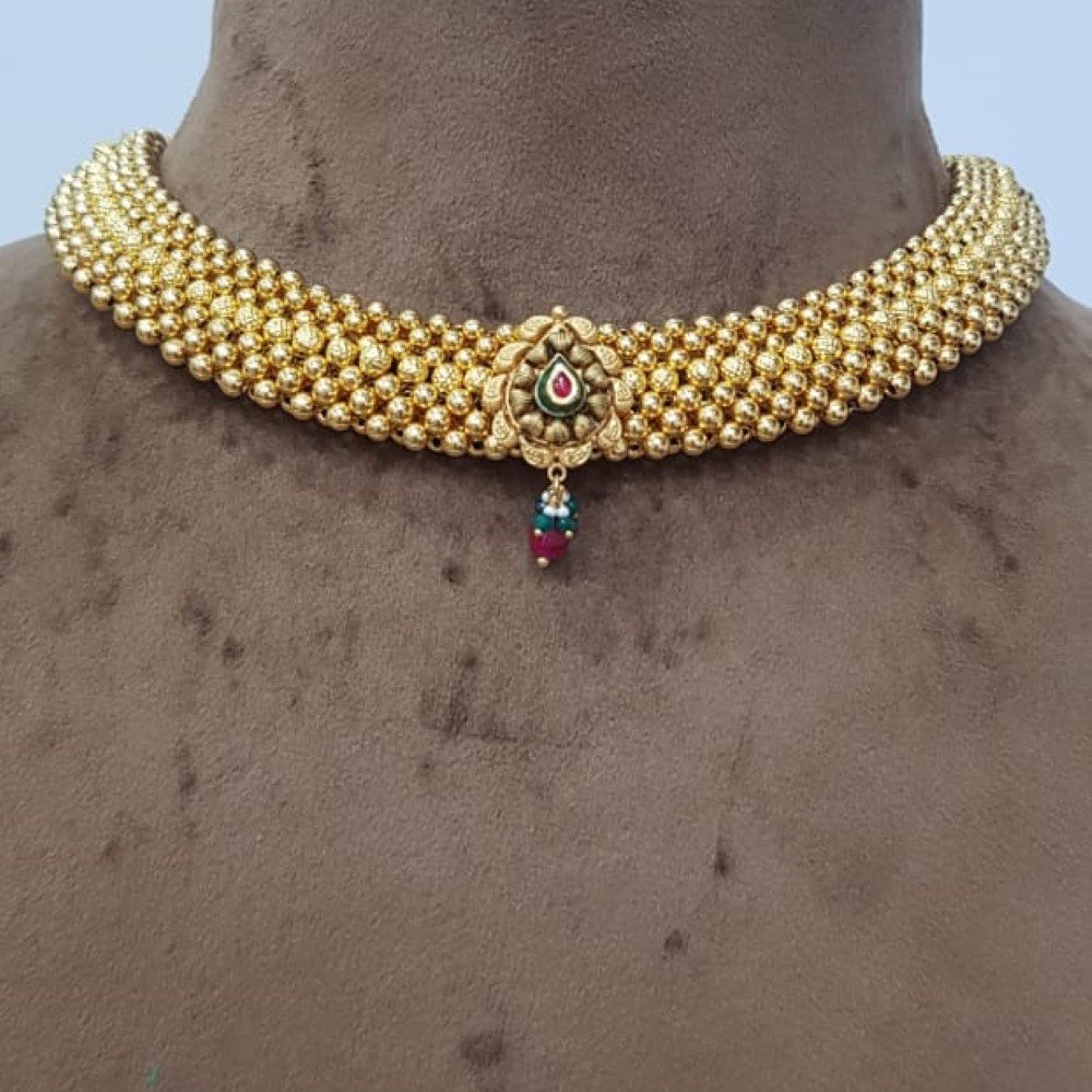 22k Gold Elite Necklace SJJGN54