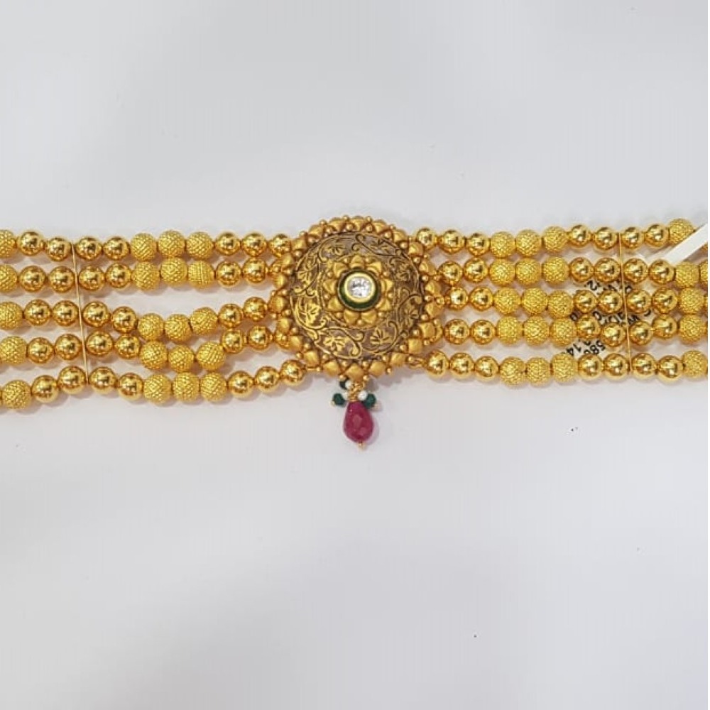 22k gold delicate necklace sjjgn39