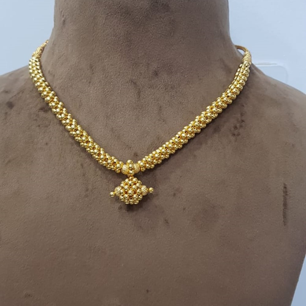 22k Gold Daily Wear Necklace SJJGN33