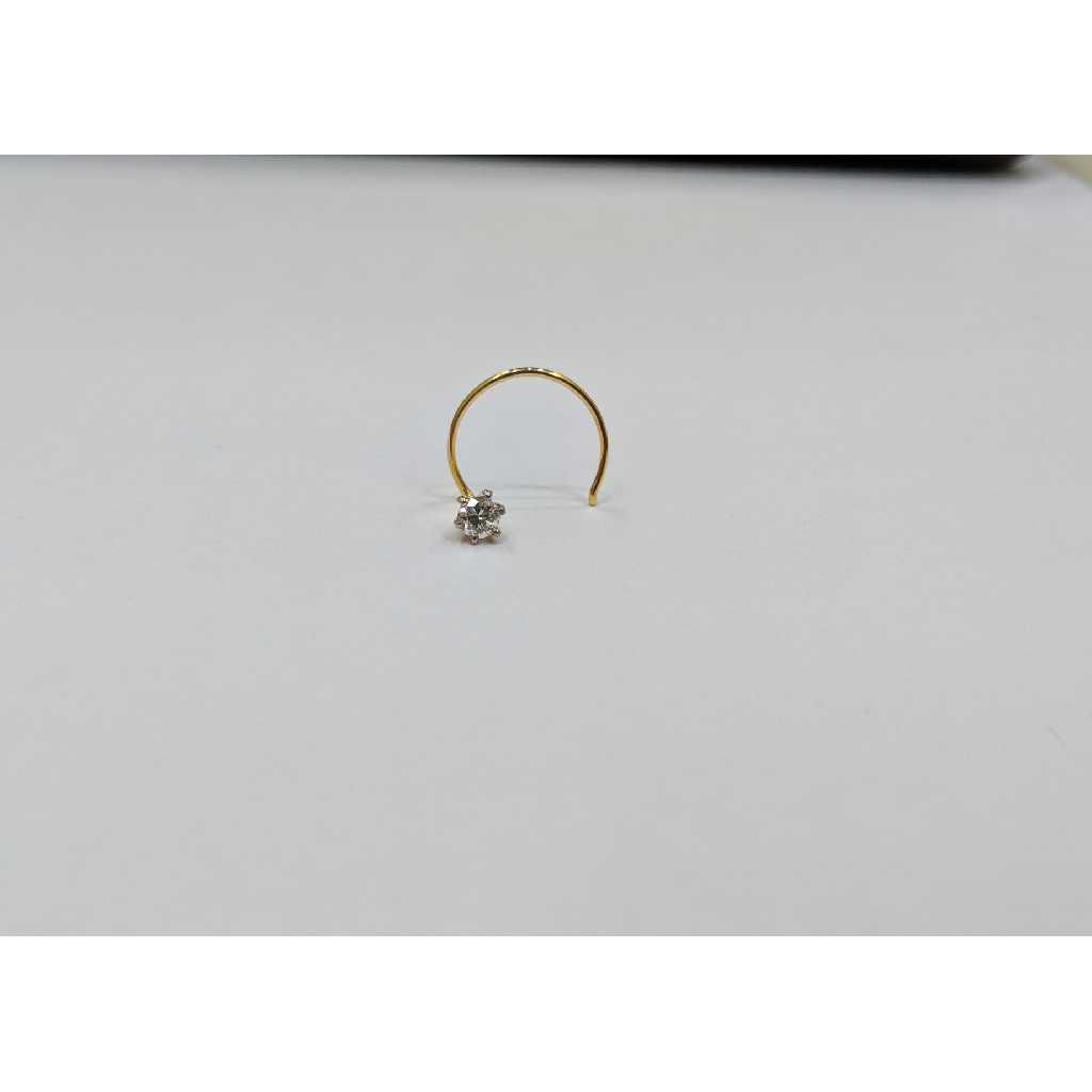 Real Diamond 18 KT Noise Pin