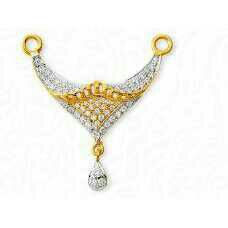 22K / 916 Gold Ladies Diamond Pendant