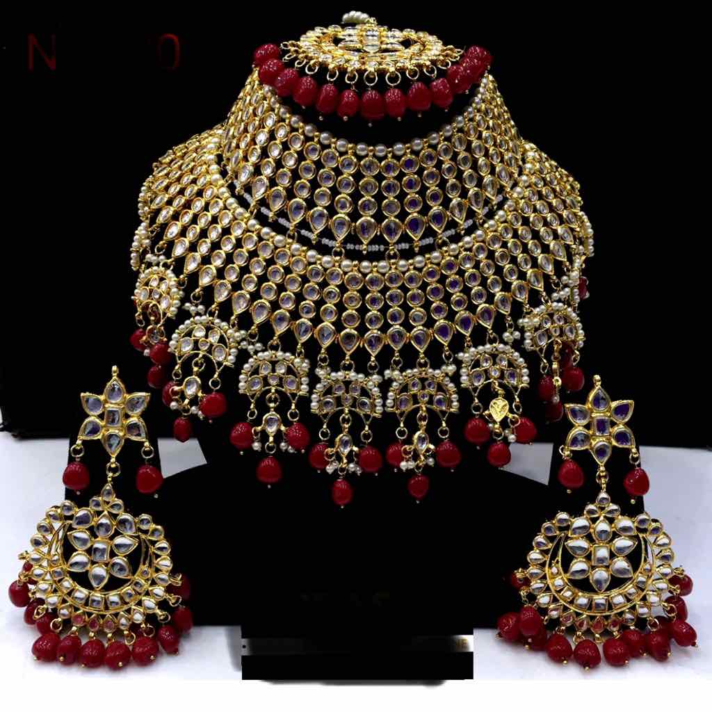 Traditional Attractive kundan Designer Necklace Set