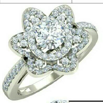 18k Fancy Gold Diamond Ring
