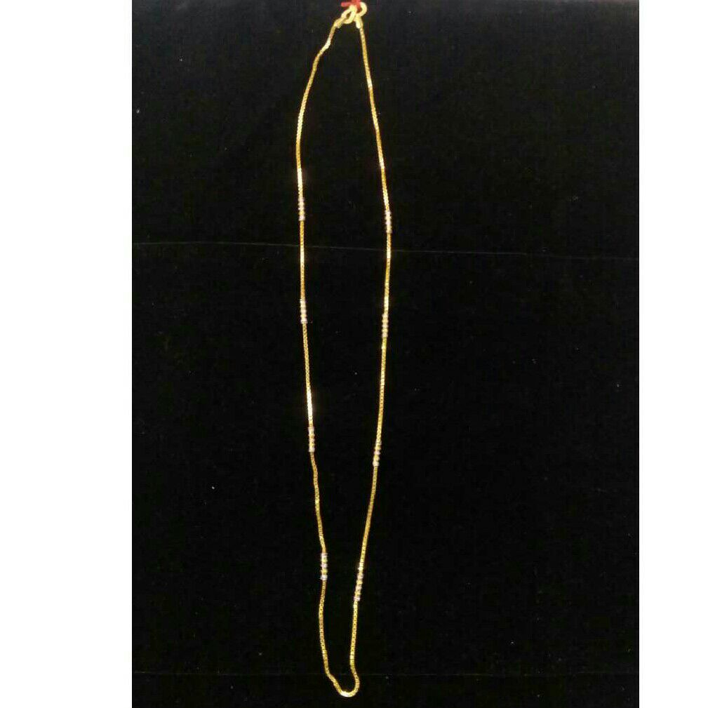 916 Gold Handmade Plain Chain
