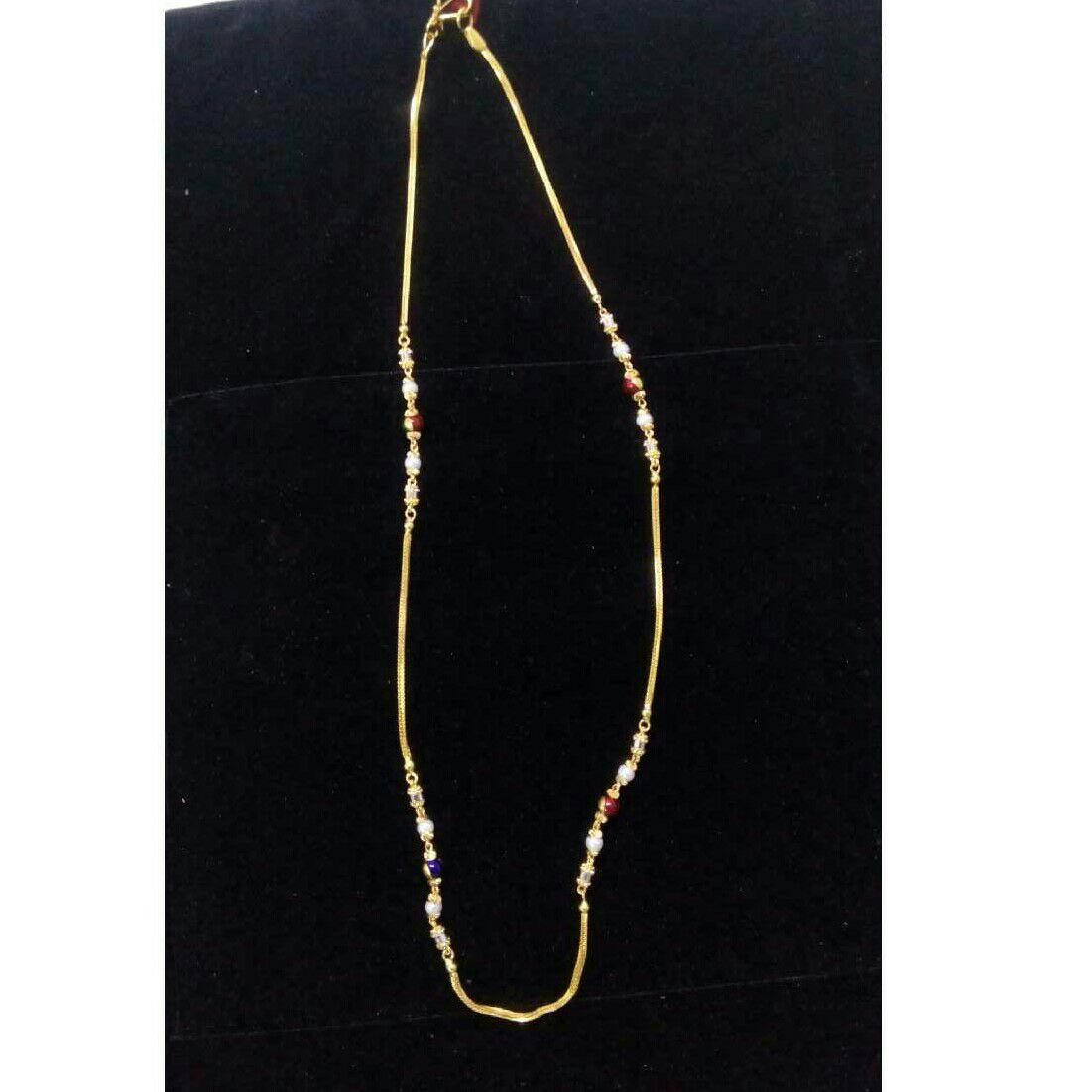 22K / 916 Gold Ladies Yellow Simple Chain