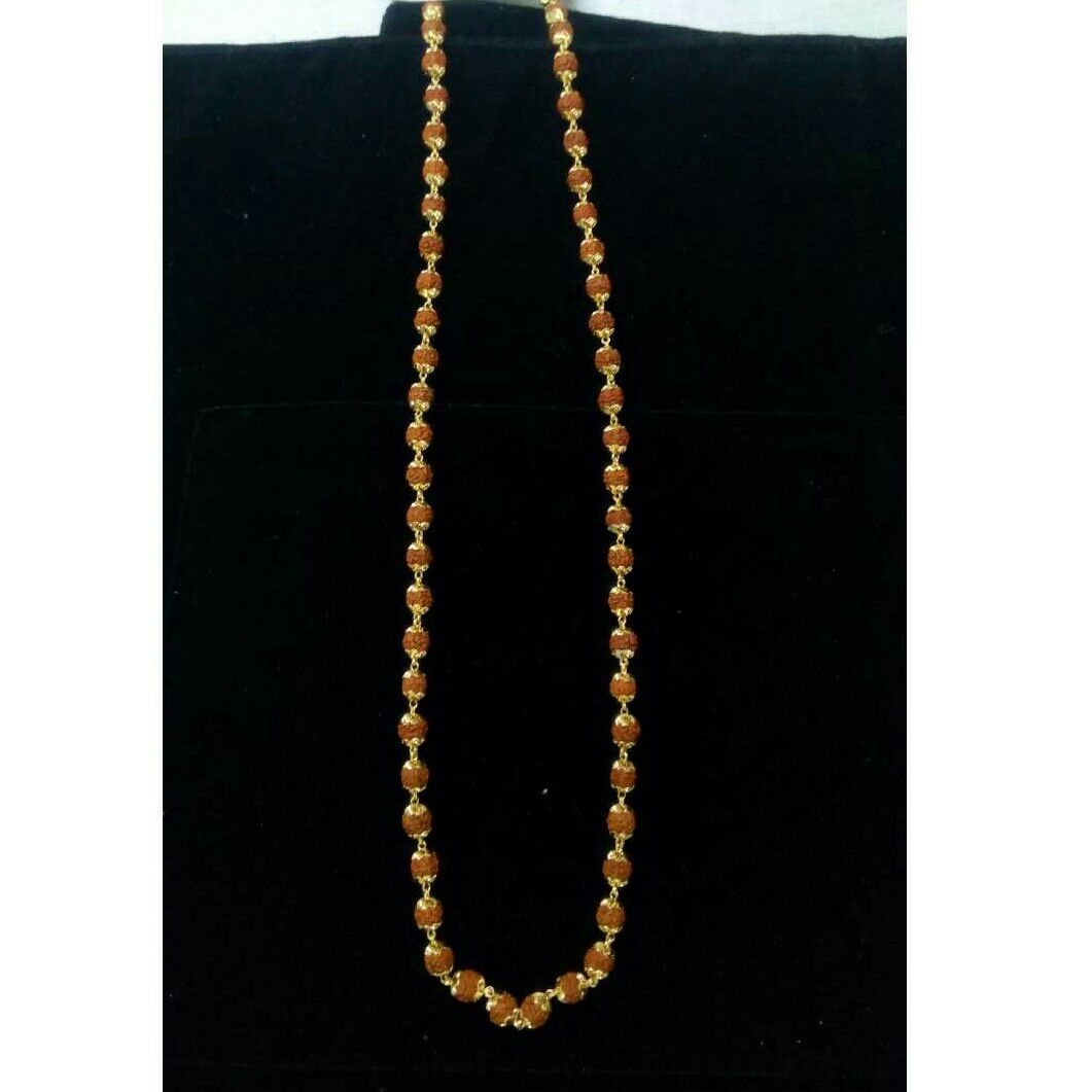 22K / 916 Gold Rudraksh Chain Mala