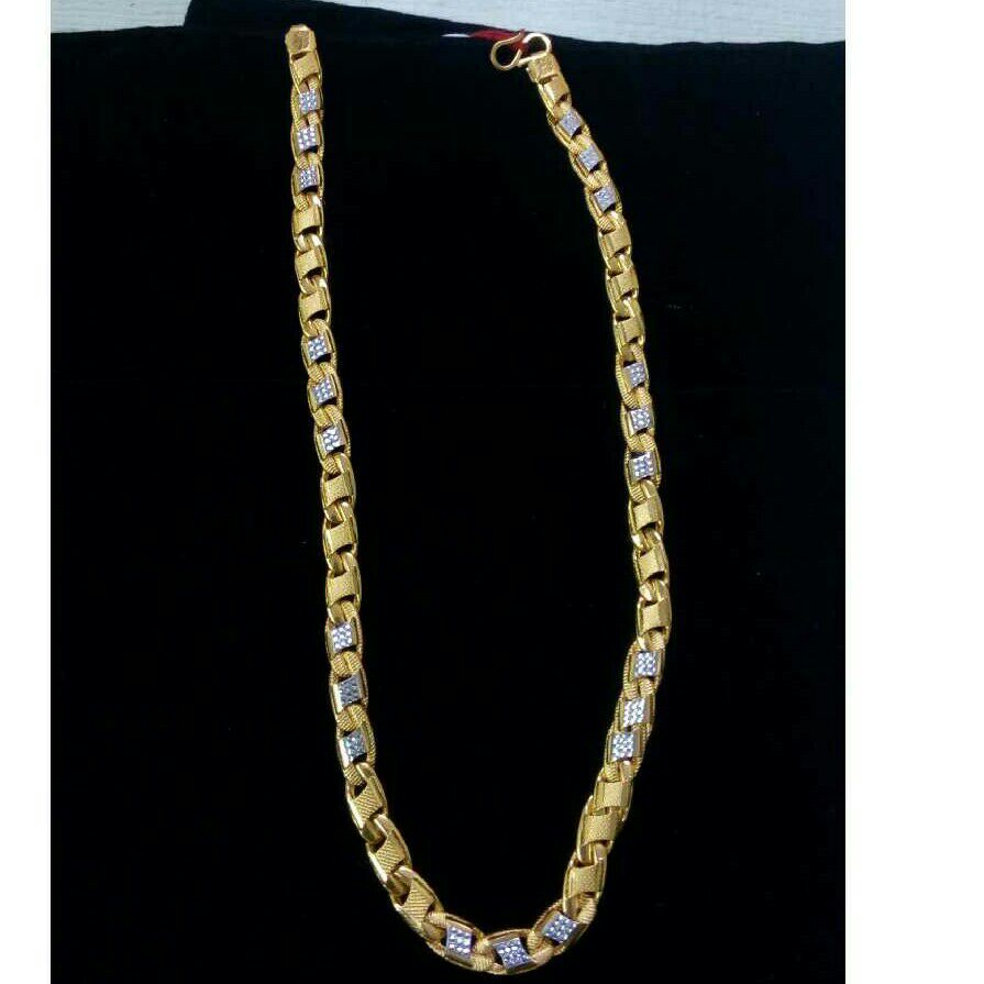 22K / 916 Gold Gents Nawabi Hand-Crafted Chain