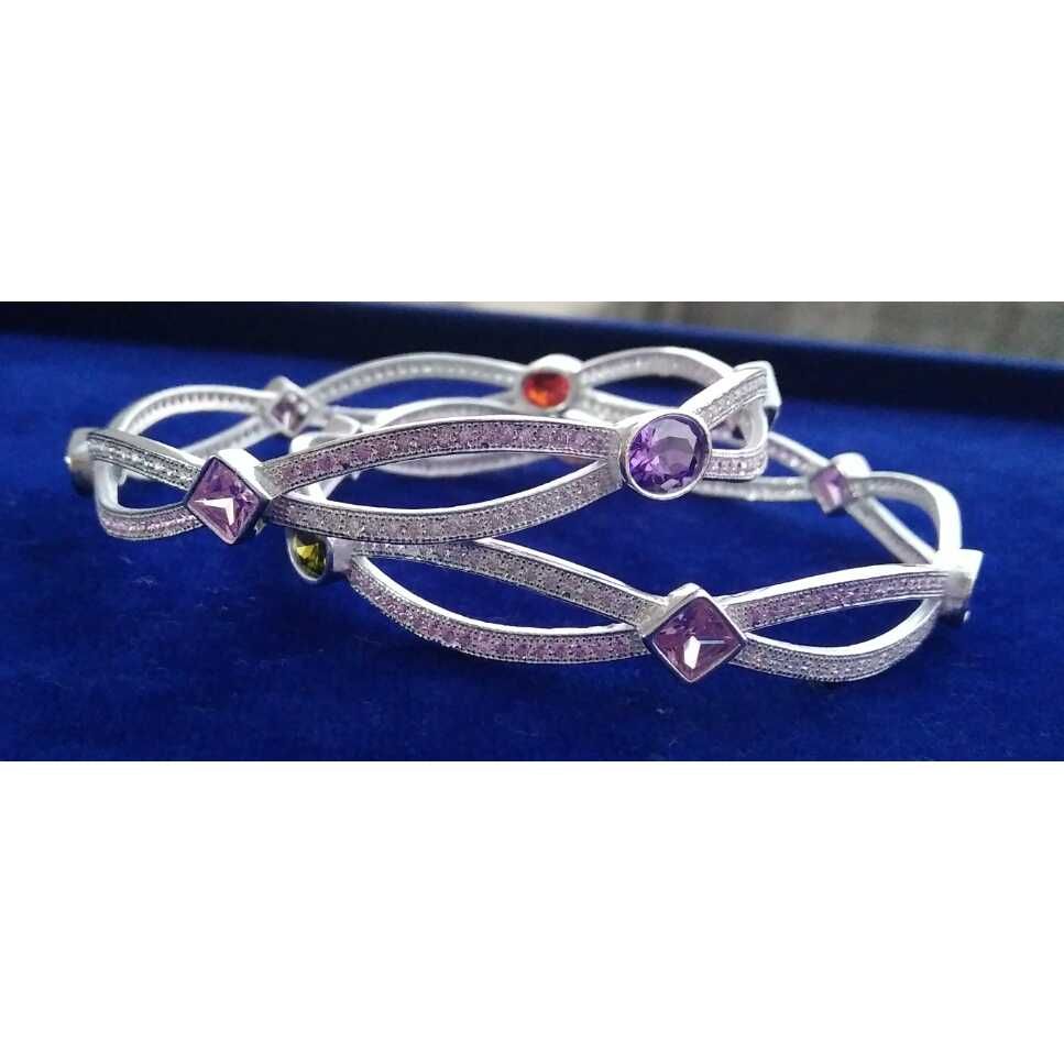925 Silver Ladies Indian Fancy Bangles