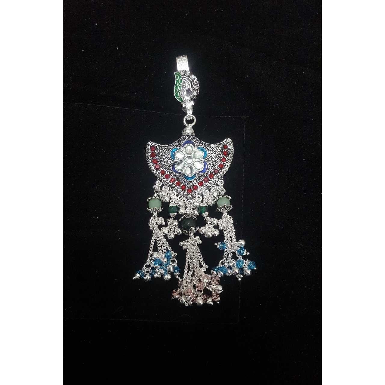 Silver Ladies Indian Designer Judda (Waist Keychain)