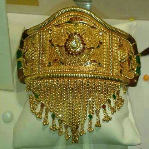 Gold Designer Jodhpuri Baazu