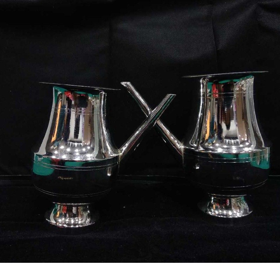Silver Utensil Indian Jug