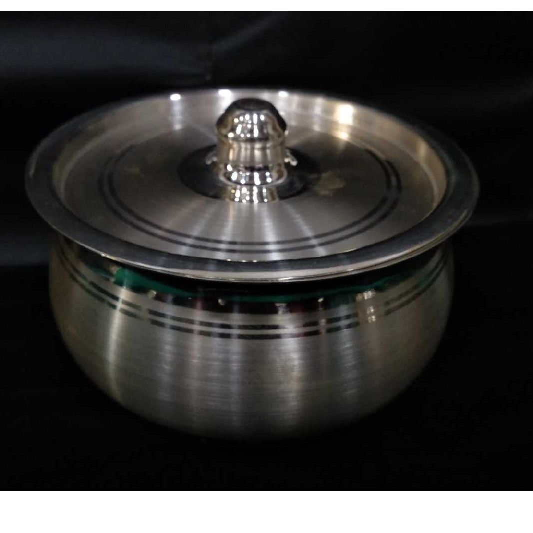 Silver Indian Fancy Utensil Bowl