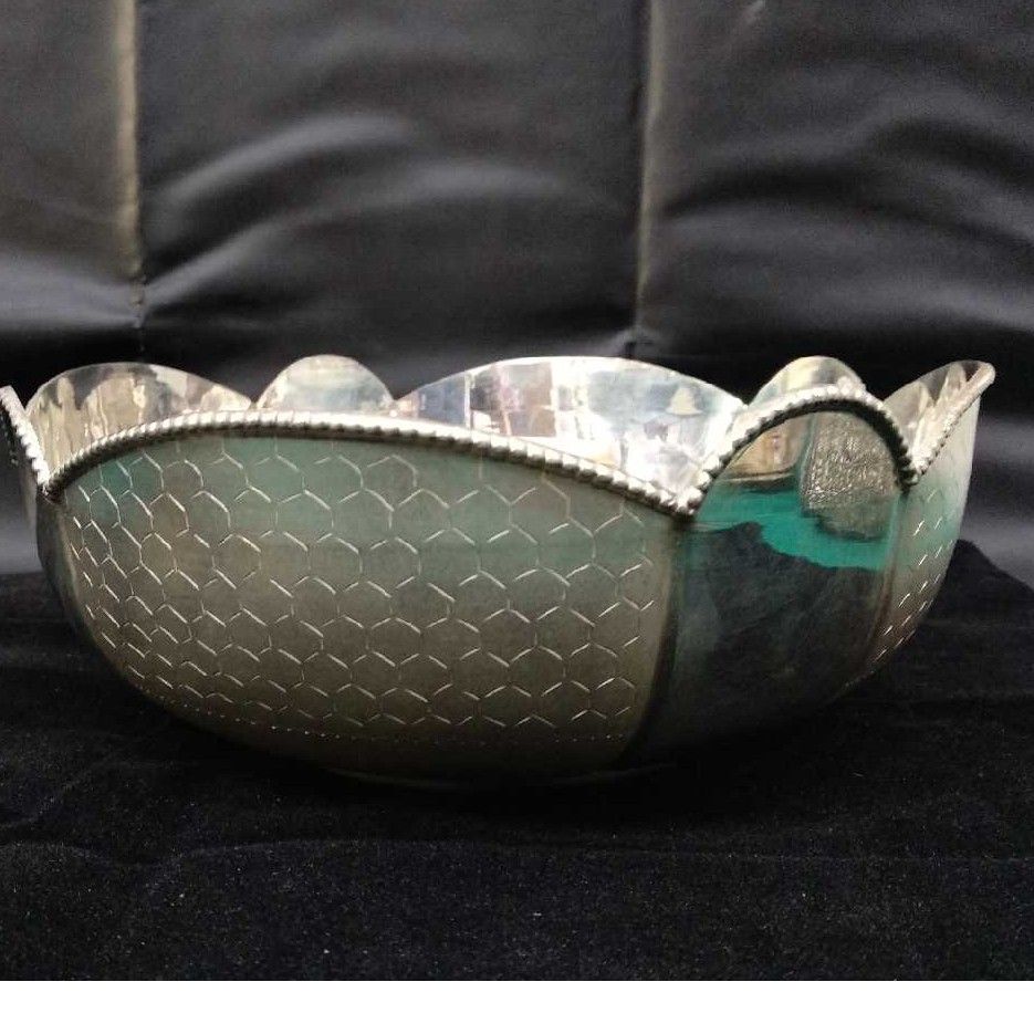 Silver Indian Attractive Utensil Bowl
