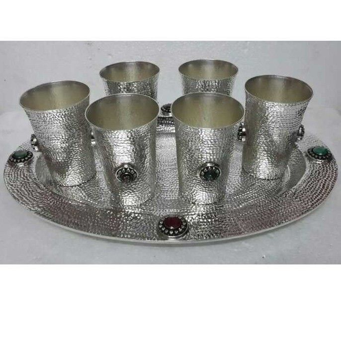 Silver Charming Glass Set
