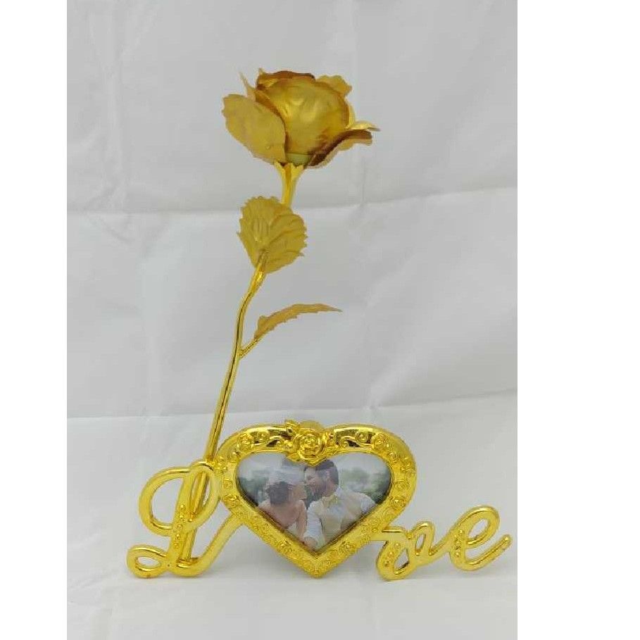 Indian Silver Gold Plated Rose - Image 2
