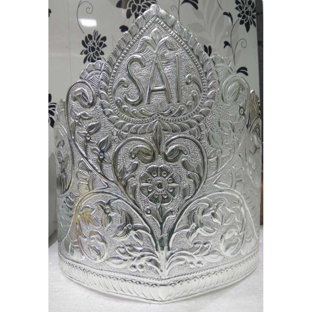 Silver Fancy Designer Crown