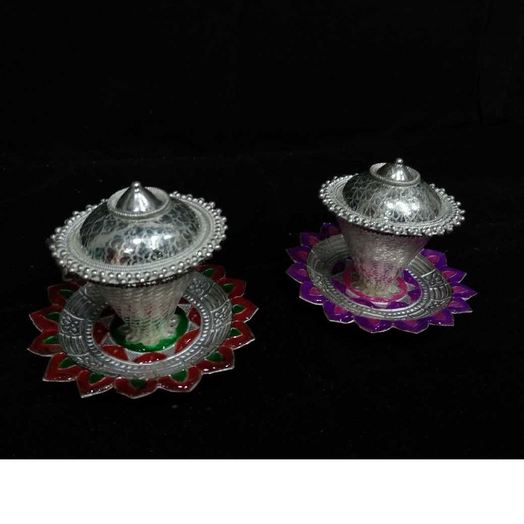 Silver Antique Kankavati - Image 2
