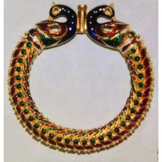 Gold Designer Mayur Kada