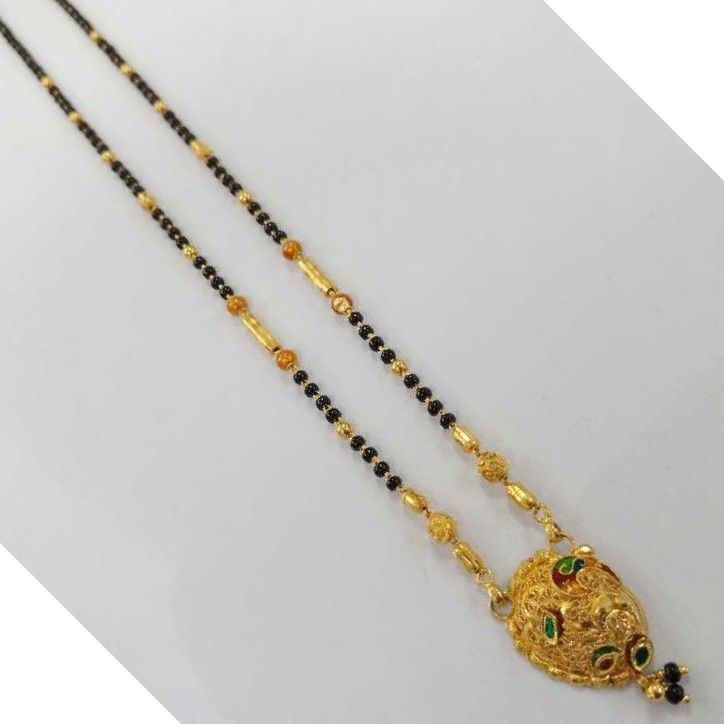 22KT Gold Fancy Mangalsutra