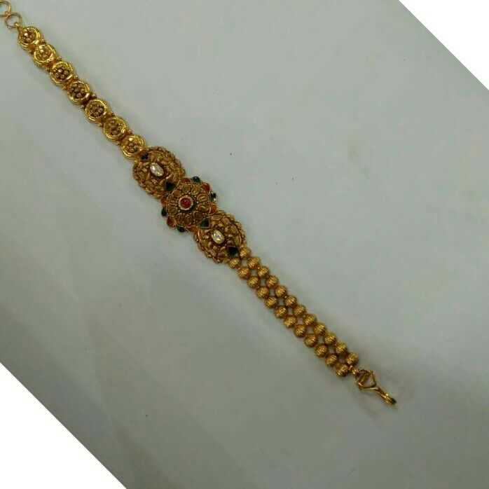 916 Classic Gold Ladies Bracelet