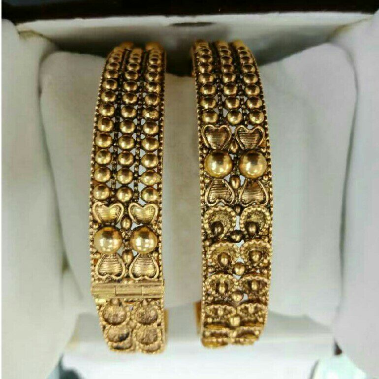22KT Fancy Gold Bangles