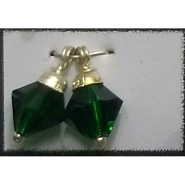 Crystal With Fancy Flower Earrings