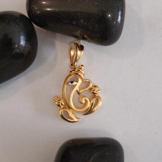 916 Gold New Unique Design Ganesh Ji