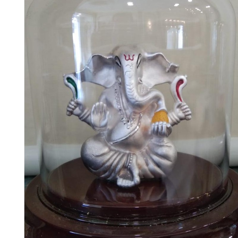 925 Silver Traditional Design  Ek Vinayak Murti