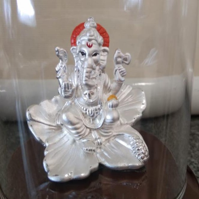 925 Silver Ganesh Murti