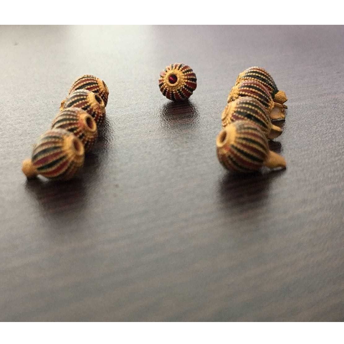 Gold 916 Antique Para ( Beads )
