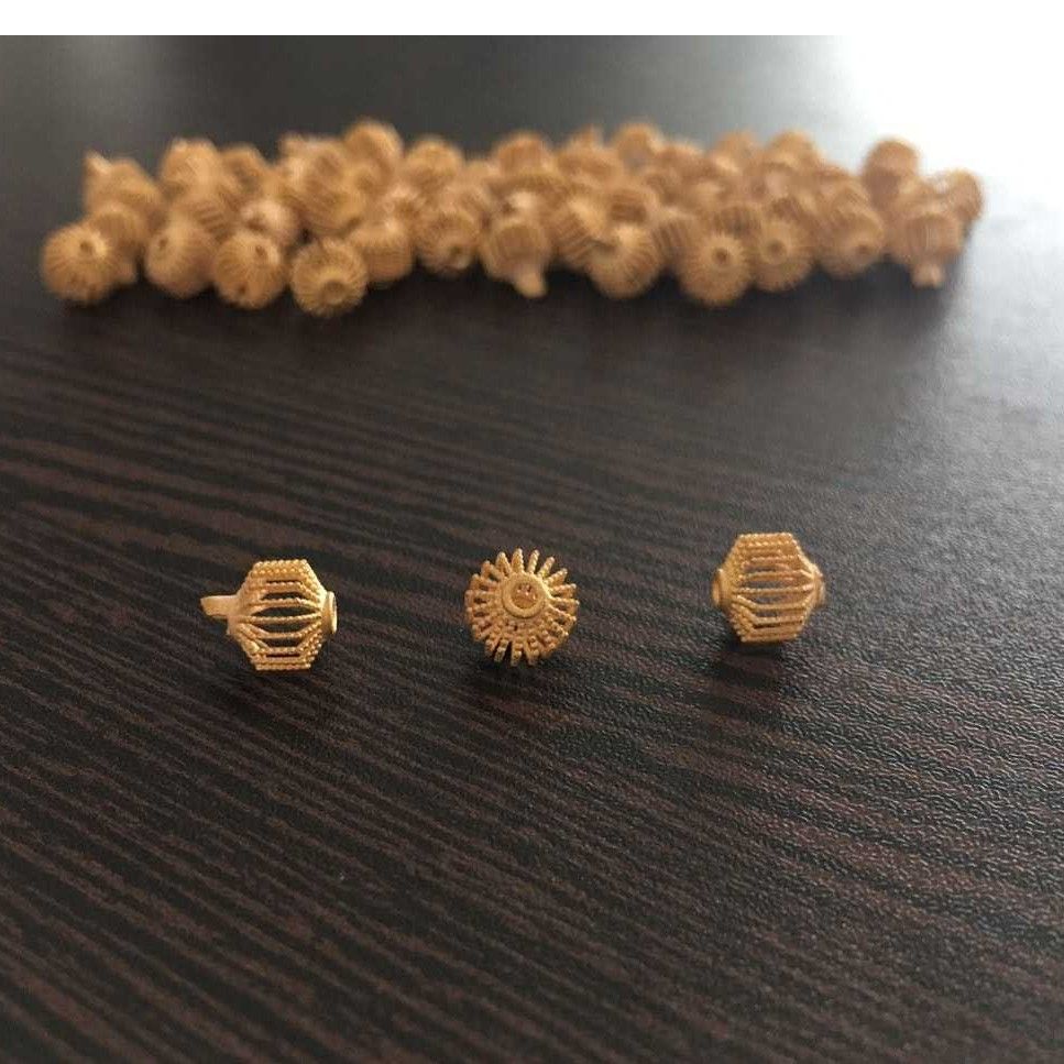 916 Gold Hollow Antique Para