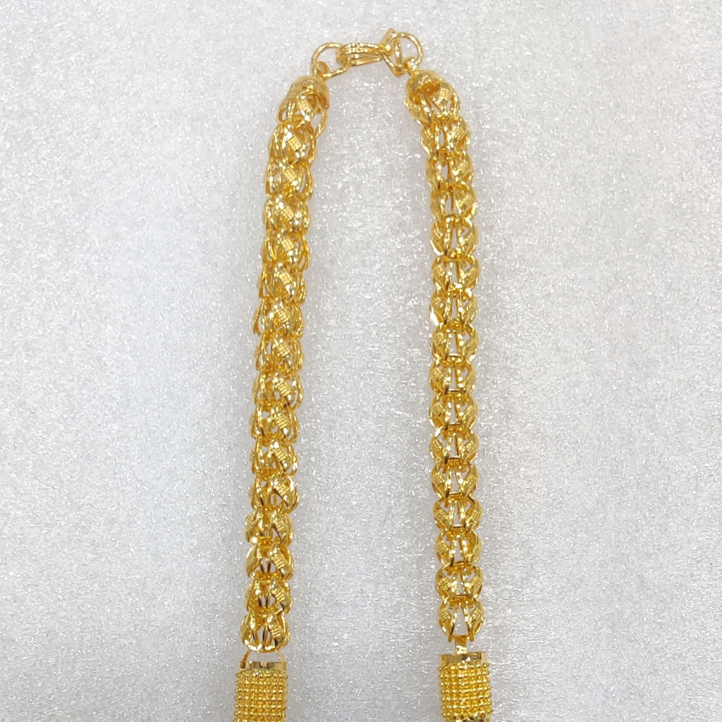 916 Gold Fancy Super Hollow Chain - Image 2