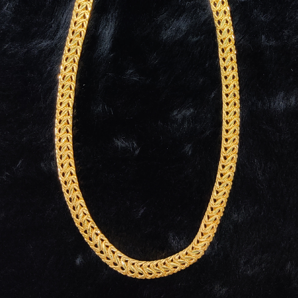916 Gold Fancy Metis Chain