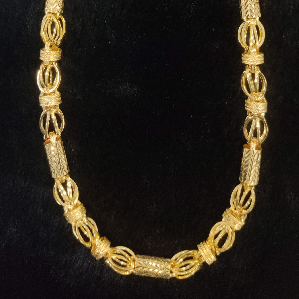 916 Gold Fancy Gent's Chain
