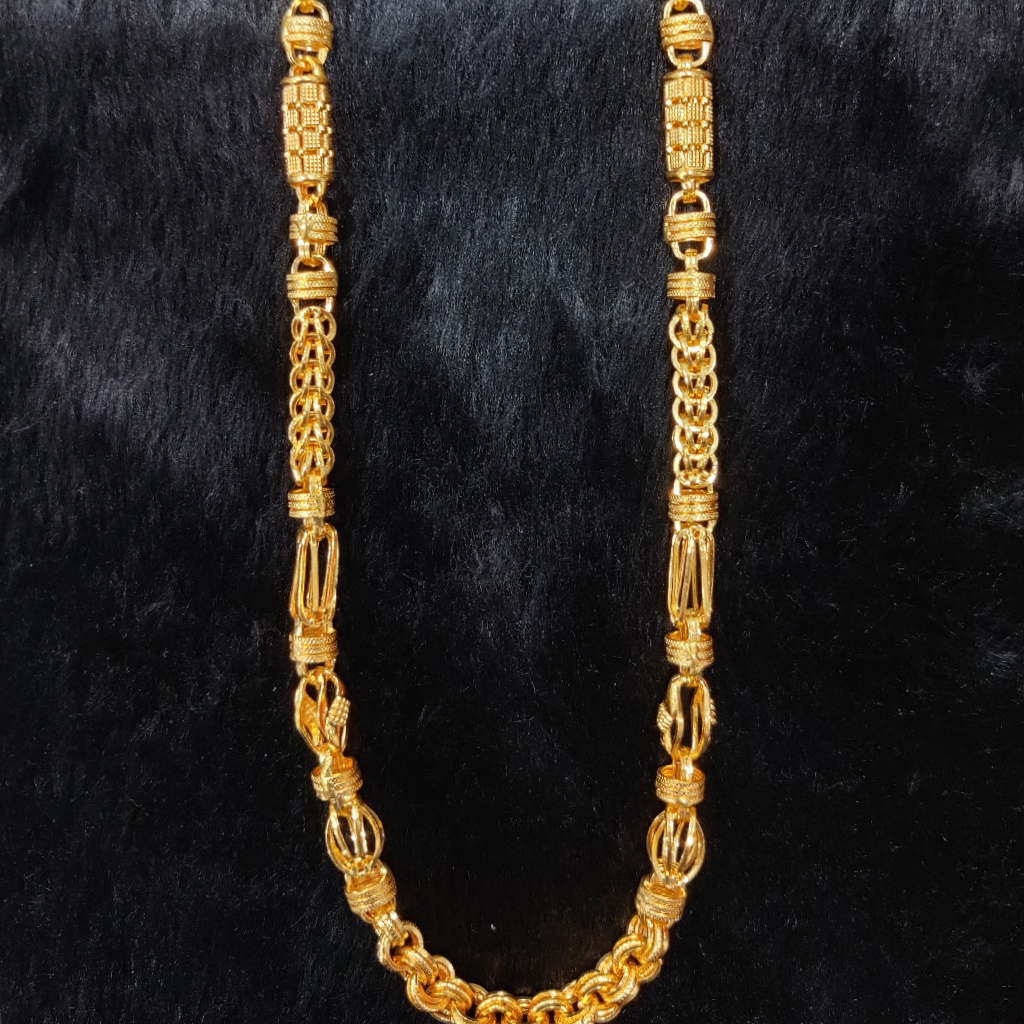916 Gold Fancy Gent's Chain