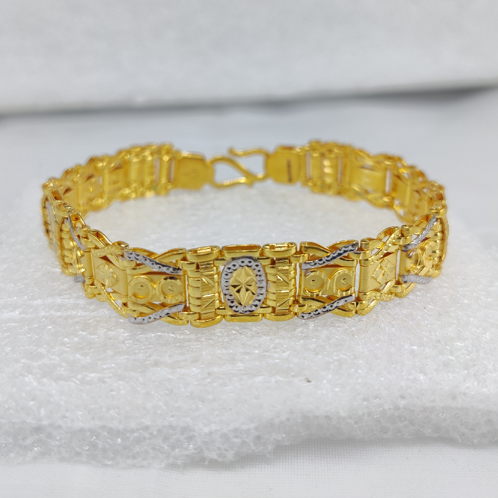 916 Gold Gent's Pasi Bracelet