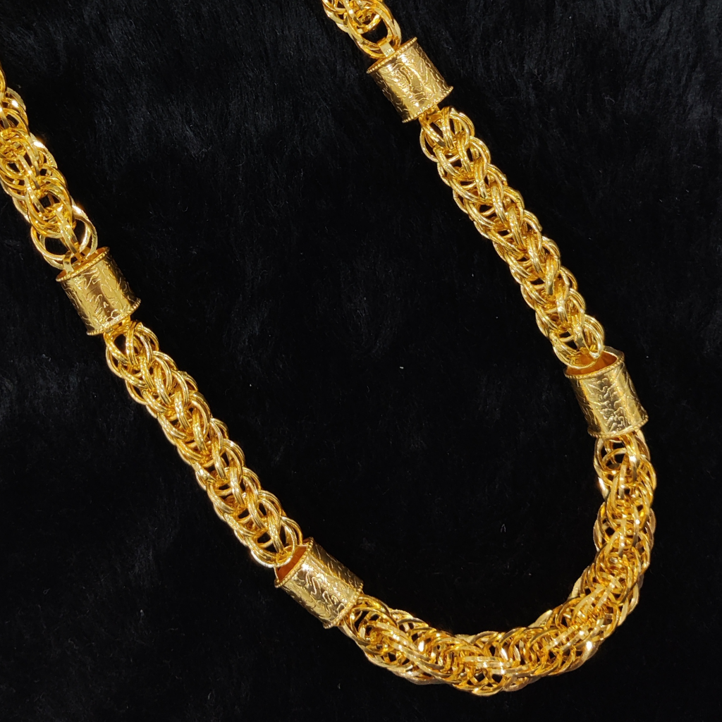 916 Gold Fancy Gent's Bahubali Chain