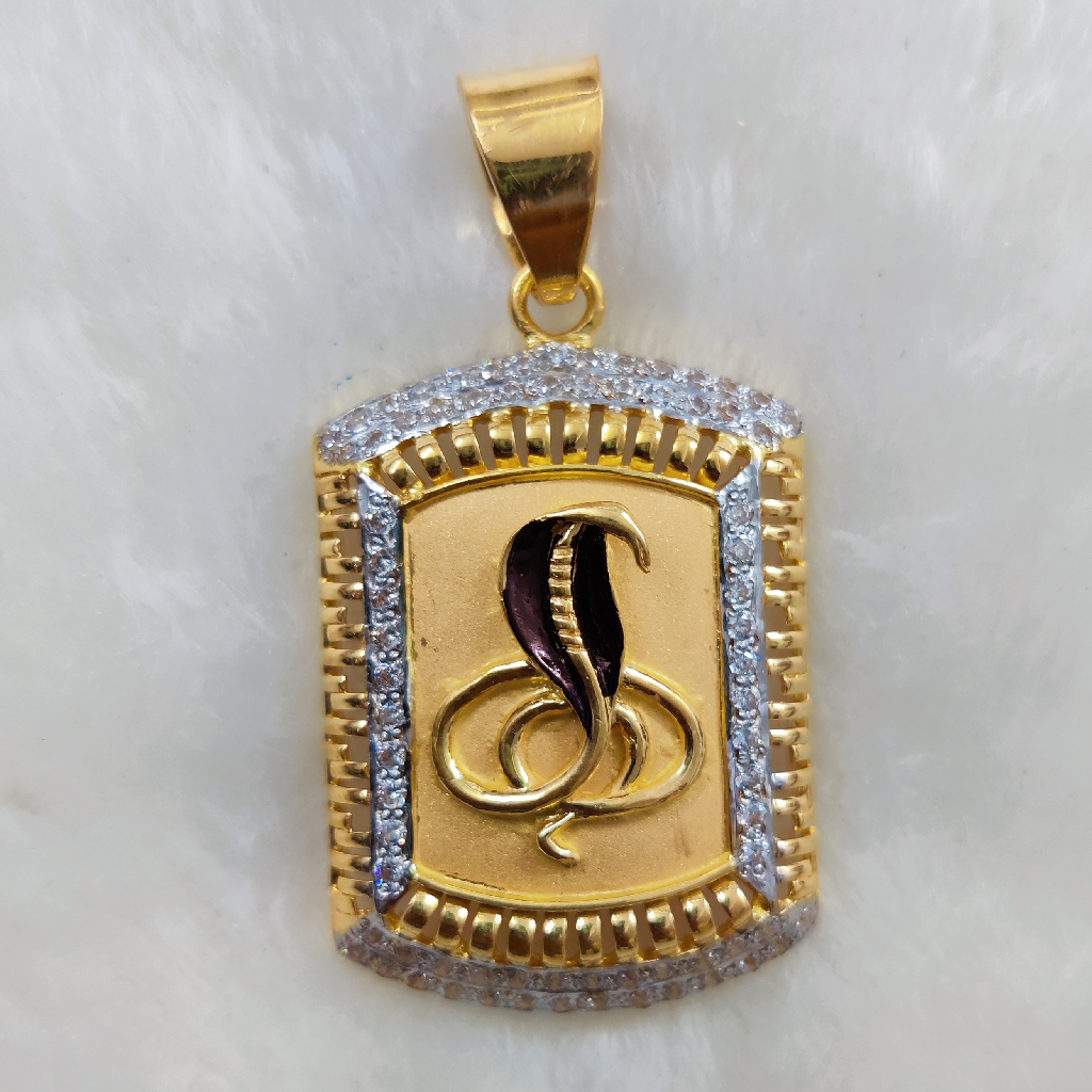 916 Gold Fancy Gent's Goga Maharaj Pendant