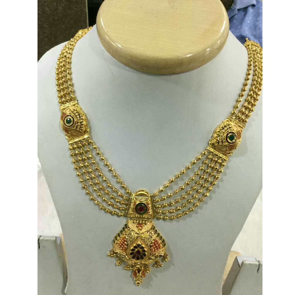 22K/916 Gold Fancy Mug Mala