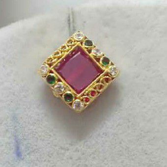 916 Gold Color stone Tops