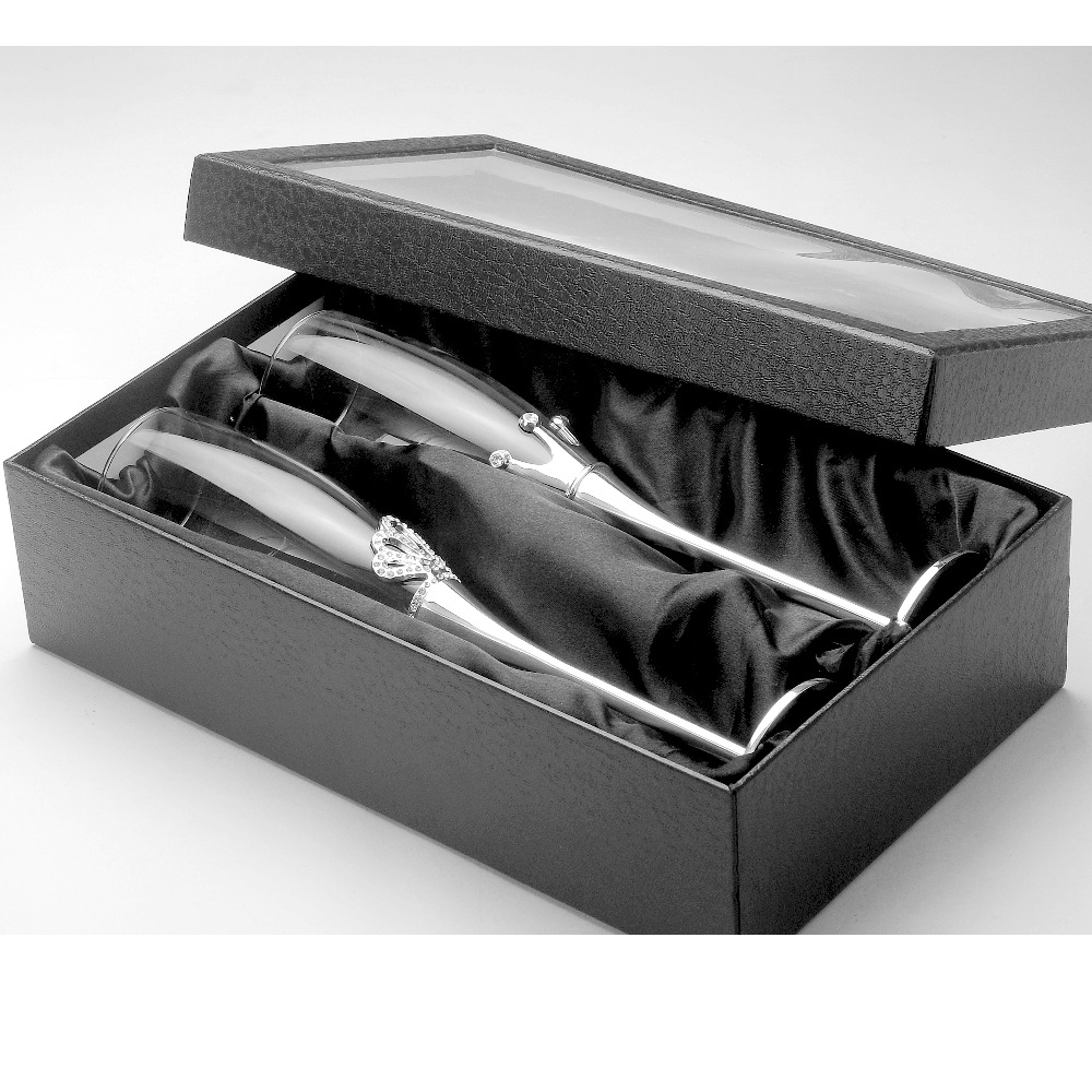 Fancy Silver Plated Wine Set