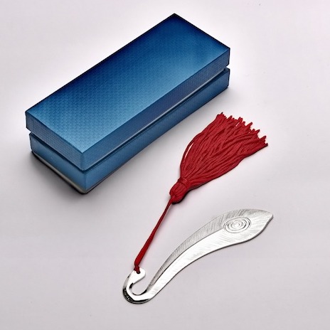 Fancy Silver Book Mark - Image 2