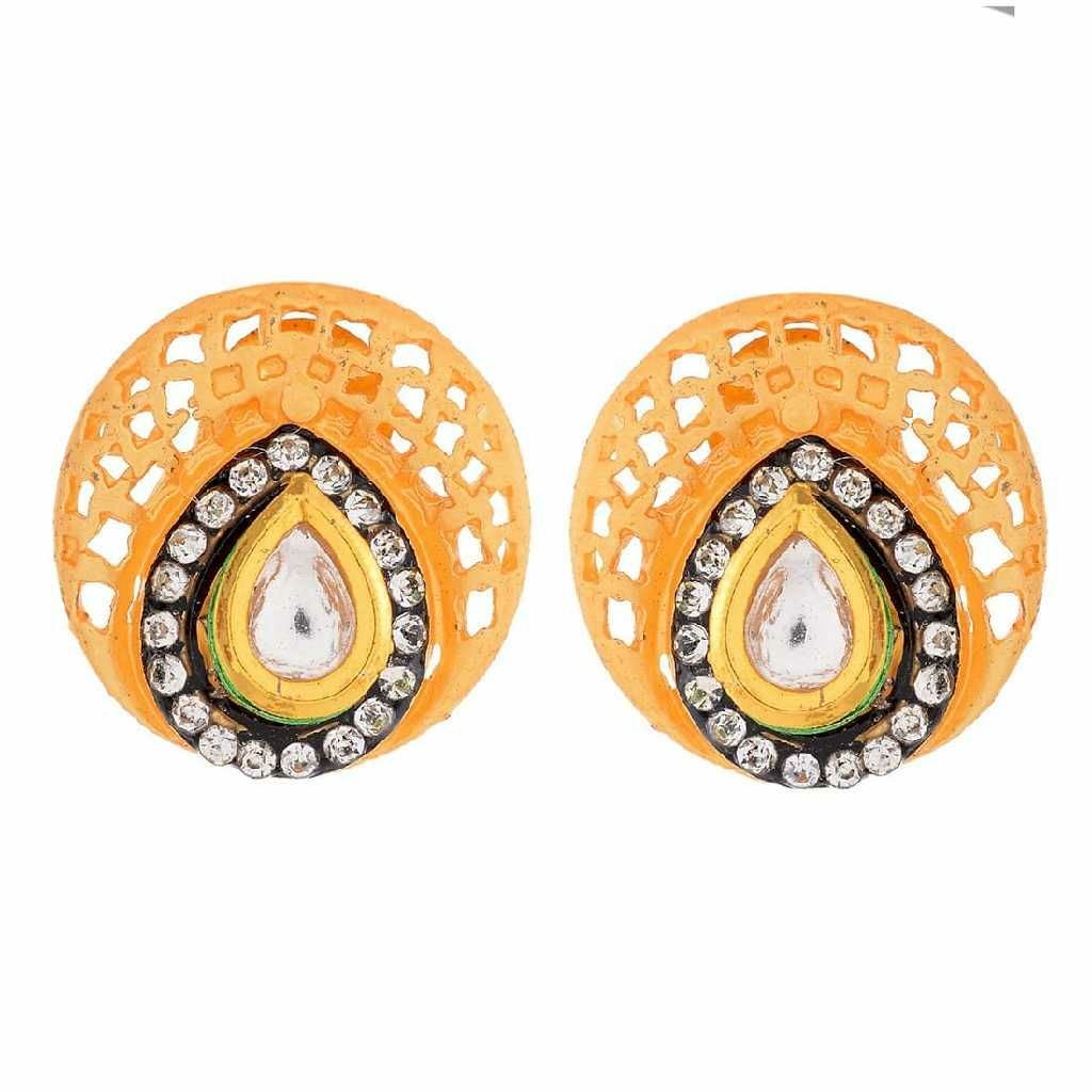 Brass Fancy ladies Earrings