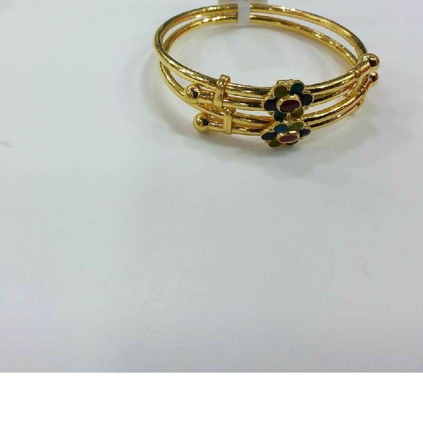 916 Gold Stylish Flower Ring