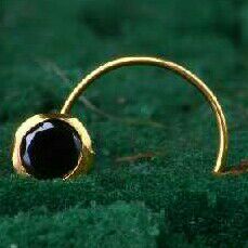 18kt Gold Modern Ladies Nosepin